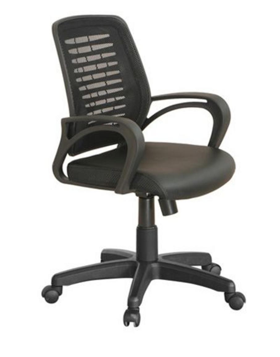 Lưng ghế lưới đàn hồi cao cấp giúp thoáng khí tối ưu, giảm mỏi lưng khi làm việc lâu.