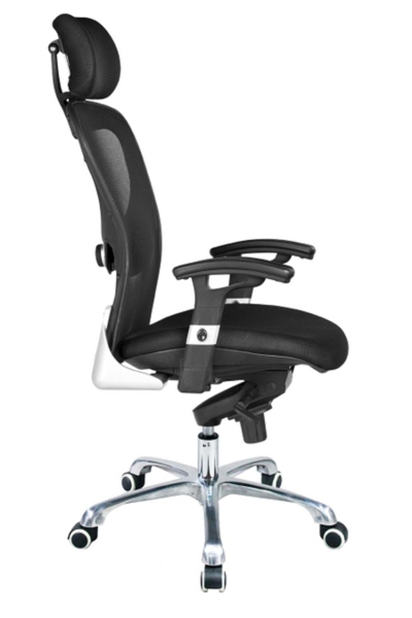 Lưới đàn hồi nhập khẩu tối ưu thoáng khí, bảo vệ cột sống người dùng.