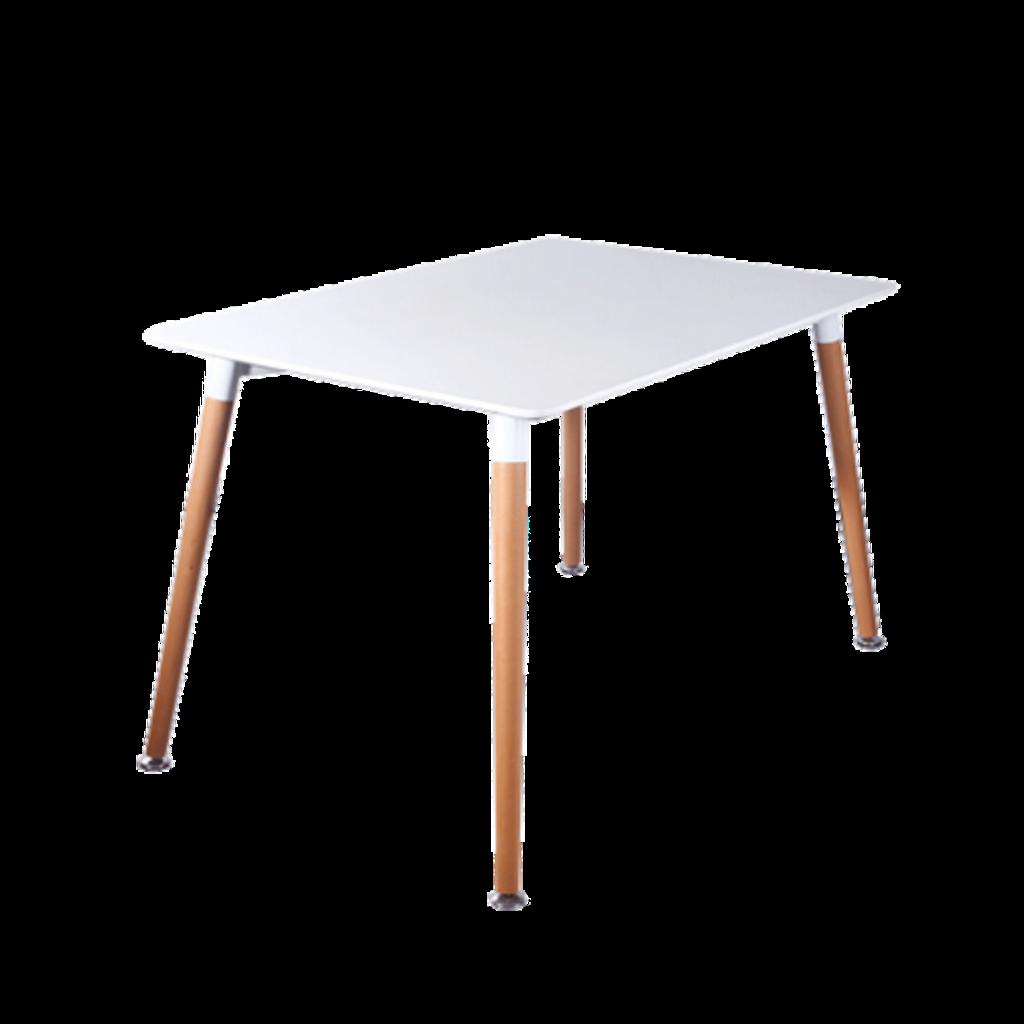 Mặt bàn MDF phủ Melamin chống thấm và chống trầy xước, bền đẹp cùng thời gian.