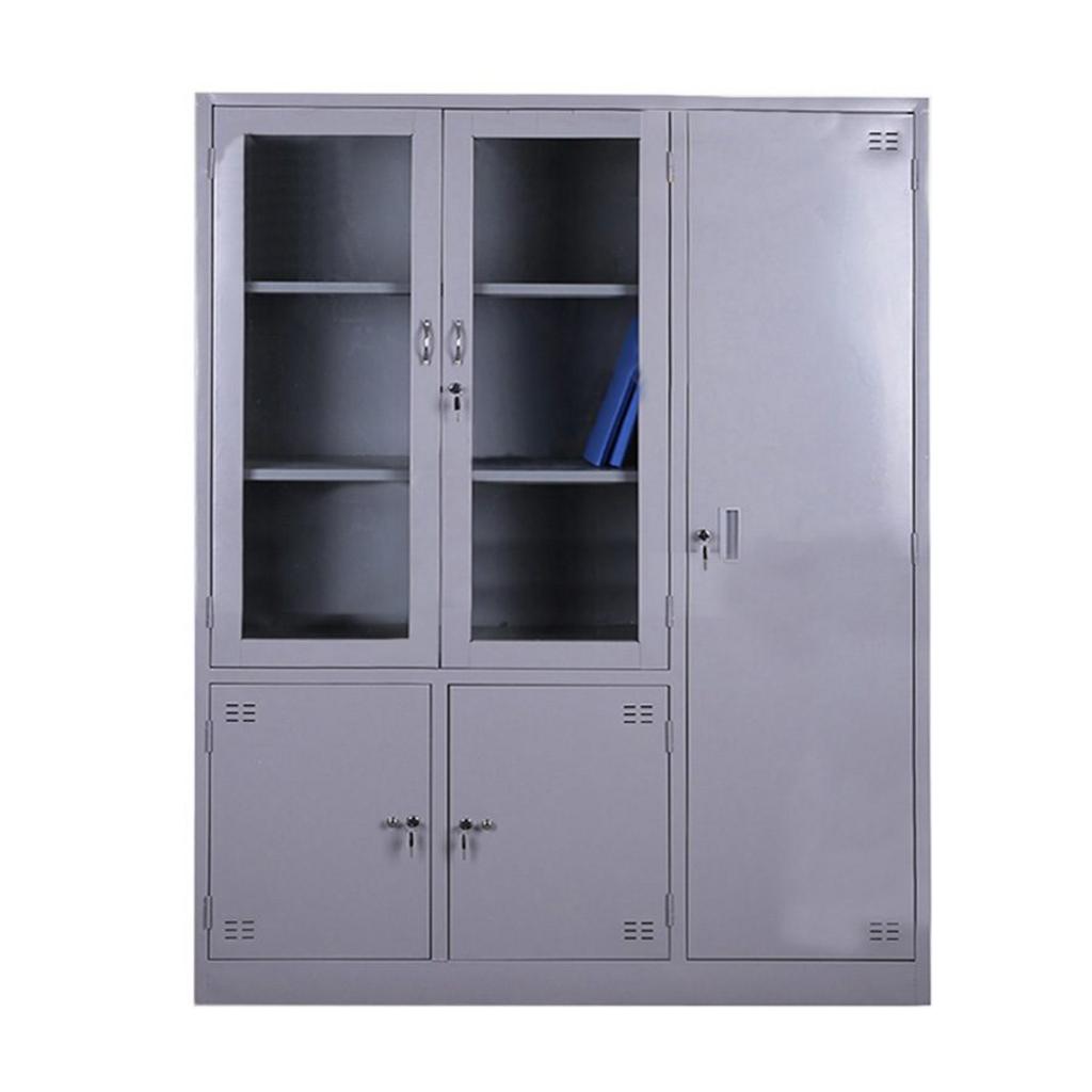 Tủ TS09 với màu ghi sáng tinh tế, tăng thêm sự sang trọng cho không gian.