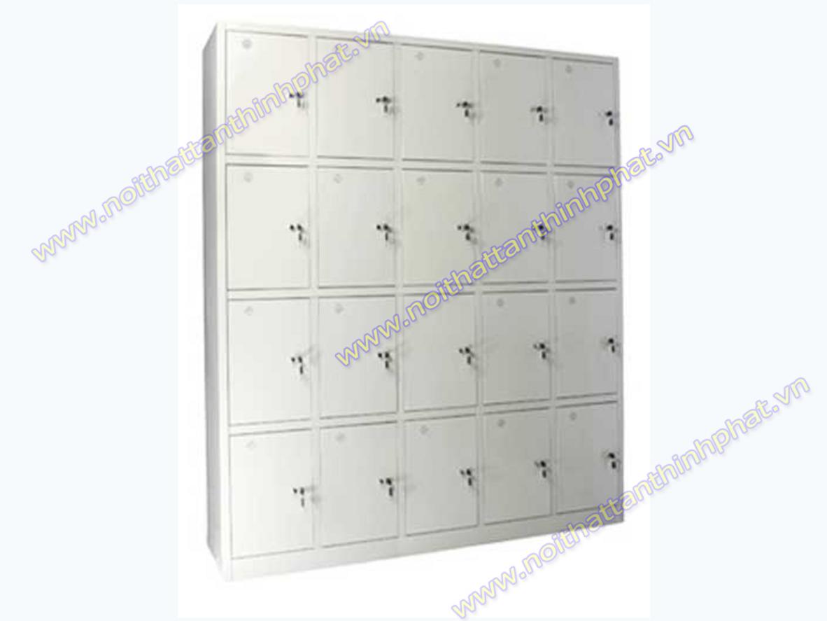 Màu ghi sáng giúp tủ sắt TS08 phù hợp với nhiều phong cách nội thất.