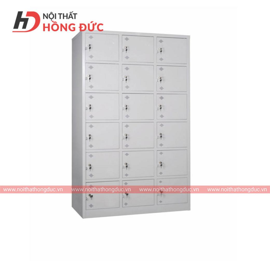 Màu ghi sáng hiện đại của Tủ Sắt TS10 phù hợp mọi không gian.