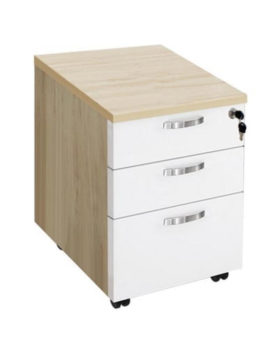 Chi tiết mặt gỗ công nghiệp MFC phủ melamine chống trầy xước và chống thấm nước của Hộc gỗ HG02C.