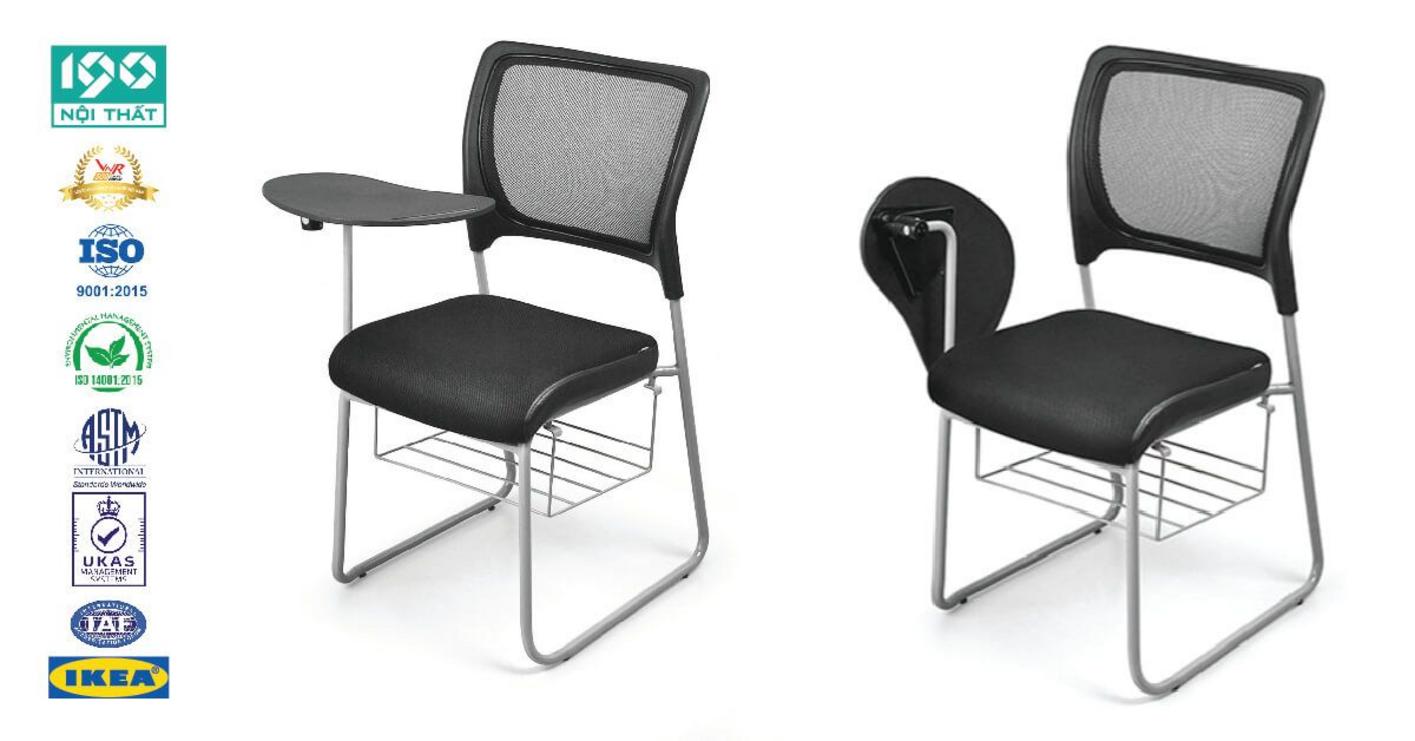 Đệm vải lưới viền da mang lại sự thoáng khí và thoải mái cho người sử dụng.