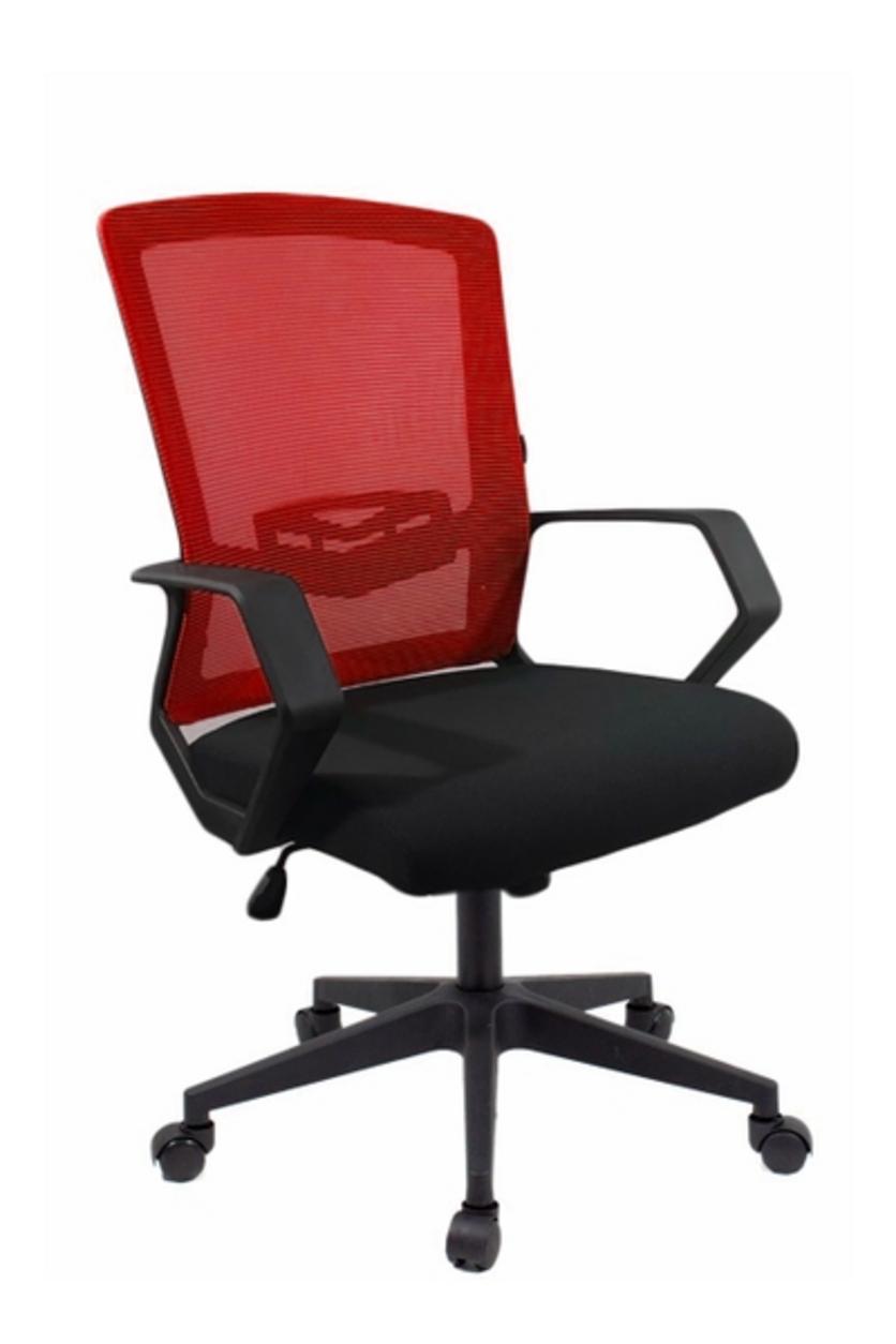 Nệm ngồi bọc vải lưới thoáng khí mang lại sự dễ chịu, tránh nóng bức khi sử dụng ghế trong thời gian dài.