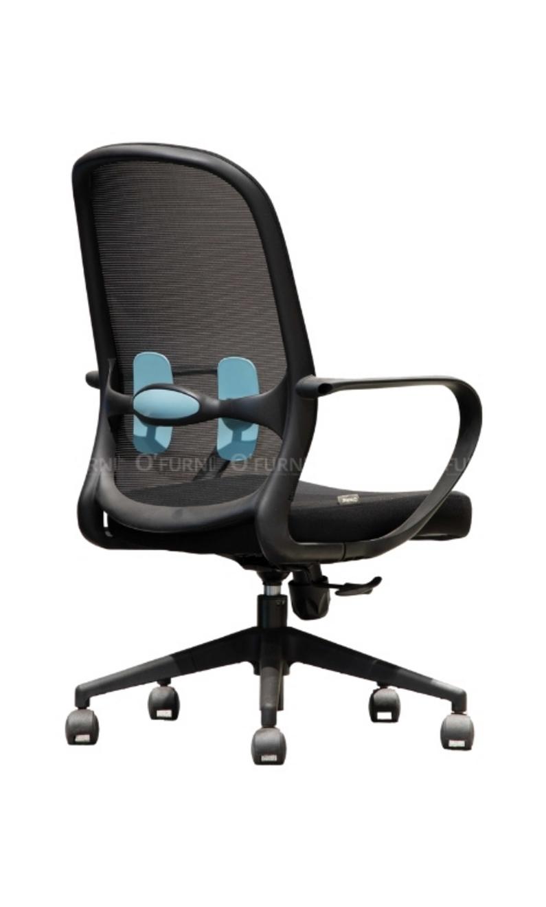 Piston khí nén crom dễ dàng điều chỉnh chiều cao cho sự thoải mái tối ưu.