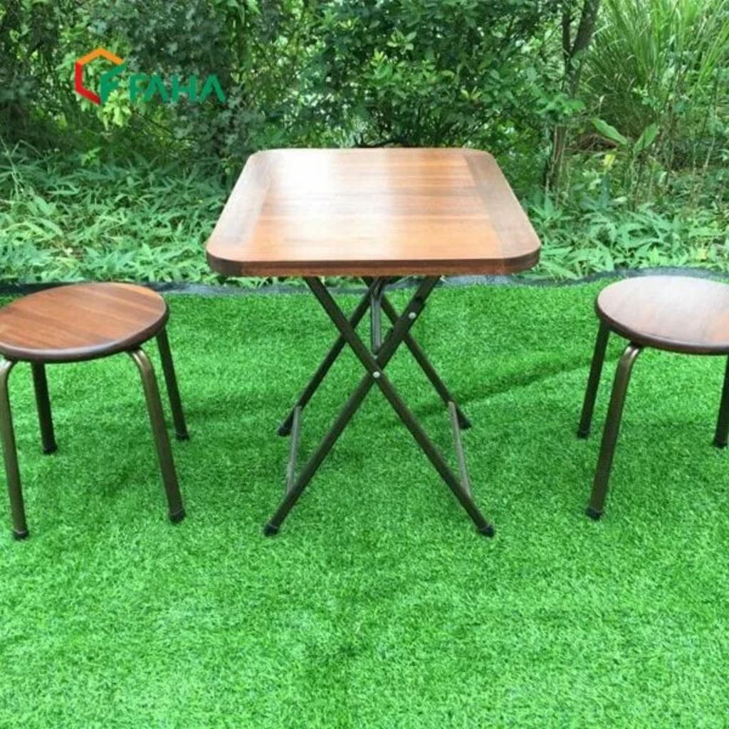 Mặt ghế tròn bo tròn an toàn và thiết kế nhỏ gọn, phù hợp không gian hạn chế.