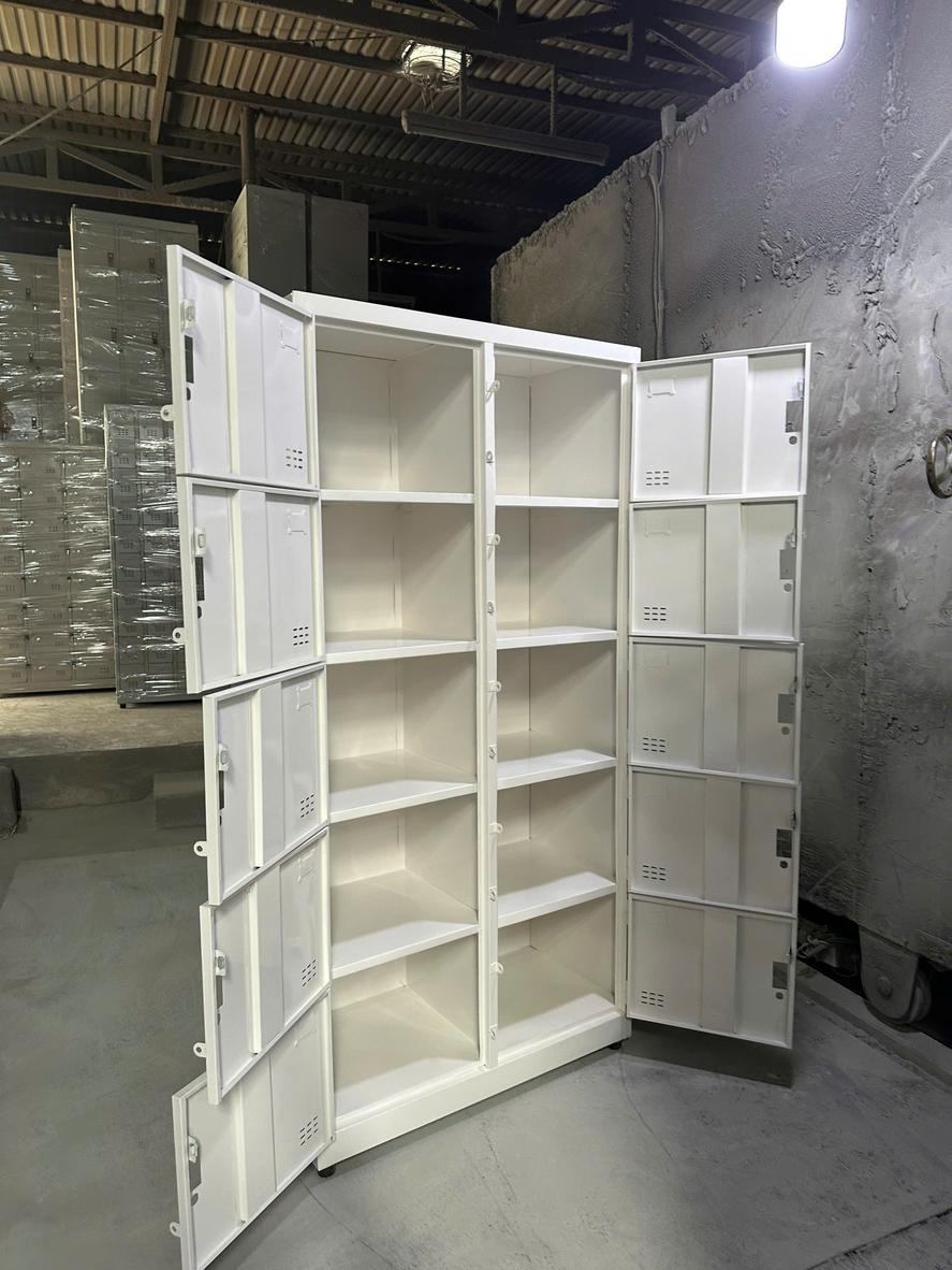 Lớp sơn tĩnh điện bóng mịn, chống gỉ sét và trầy xước.