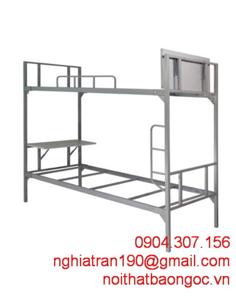 Sơn tĩnh điện chống gỉ bảo vệ giường khỏi ăn mòn và giữ thẩm mỹ lâu dài.