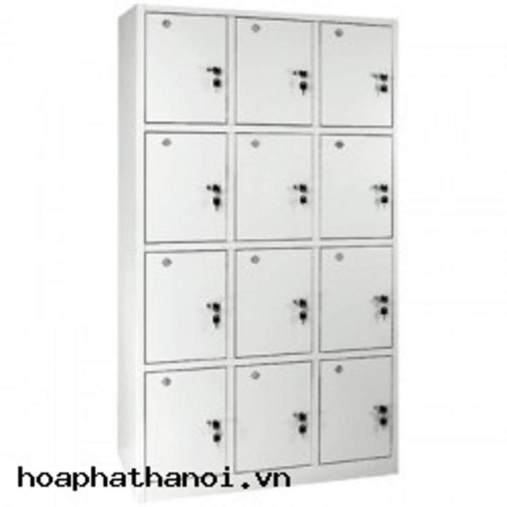 Hình ảnh lớp sơn tĩnh điện màu ghi sáng trên bề mặt tủ cho độ bền cao và thẩm mỹ đẹp.