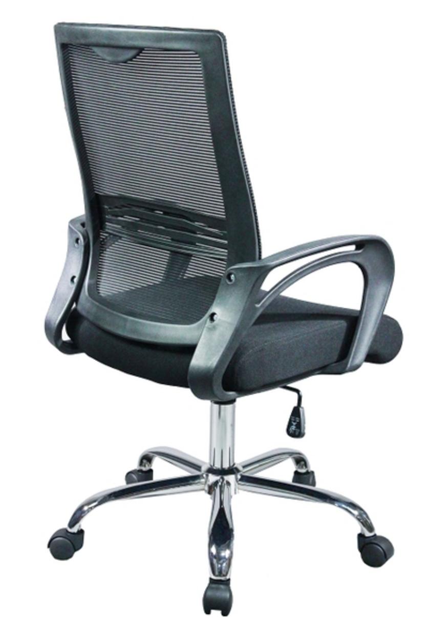 Chân ghế inox 201 bền bỉ, giữ thăng bằng tốt, phù hợp cho môi trường văn phòng hiện đại.