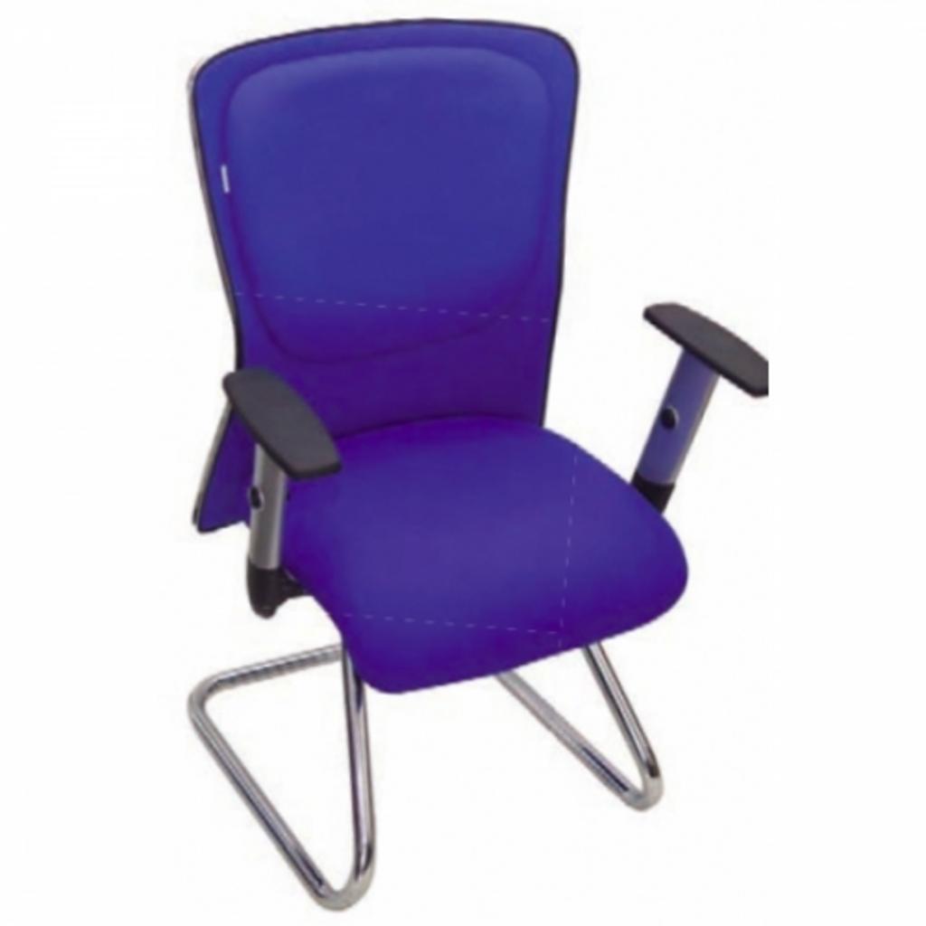 Tay ghế điều chỉnh độ cao với mặt ốp PU êm ái, tối ưu trải nghiệm người dùng.