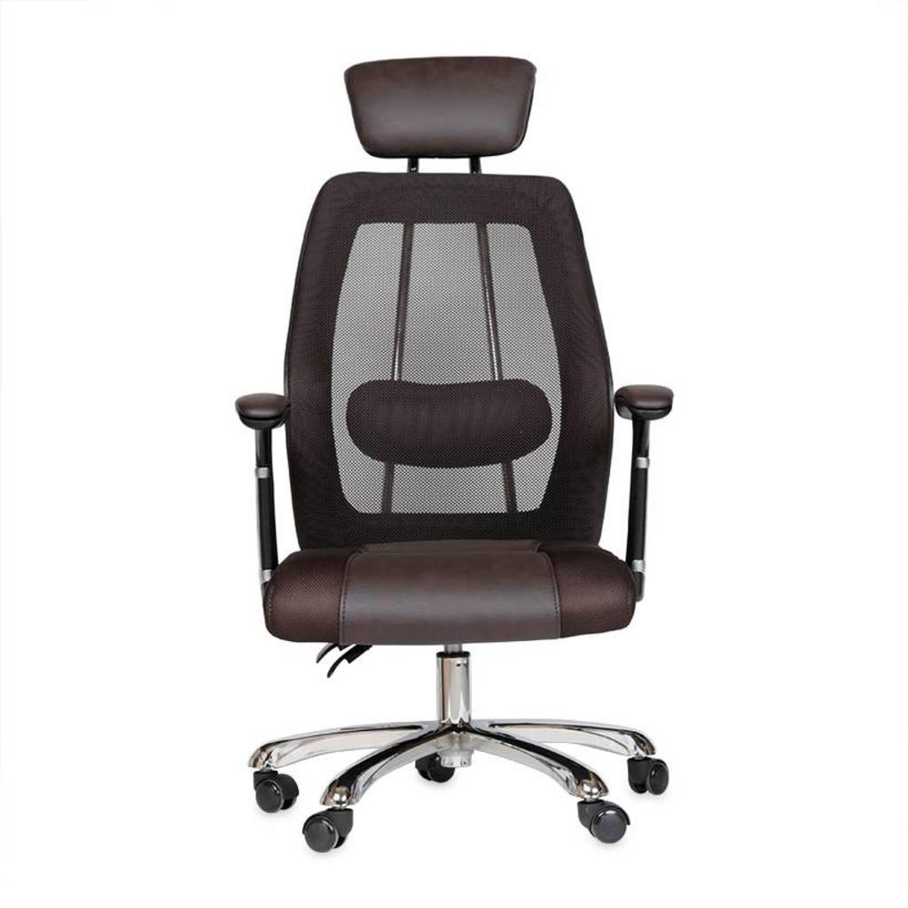 Tay ghế ốp simili mềm mại, tăng sự thoải mái cho người dùng.