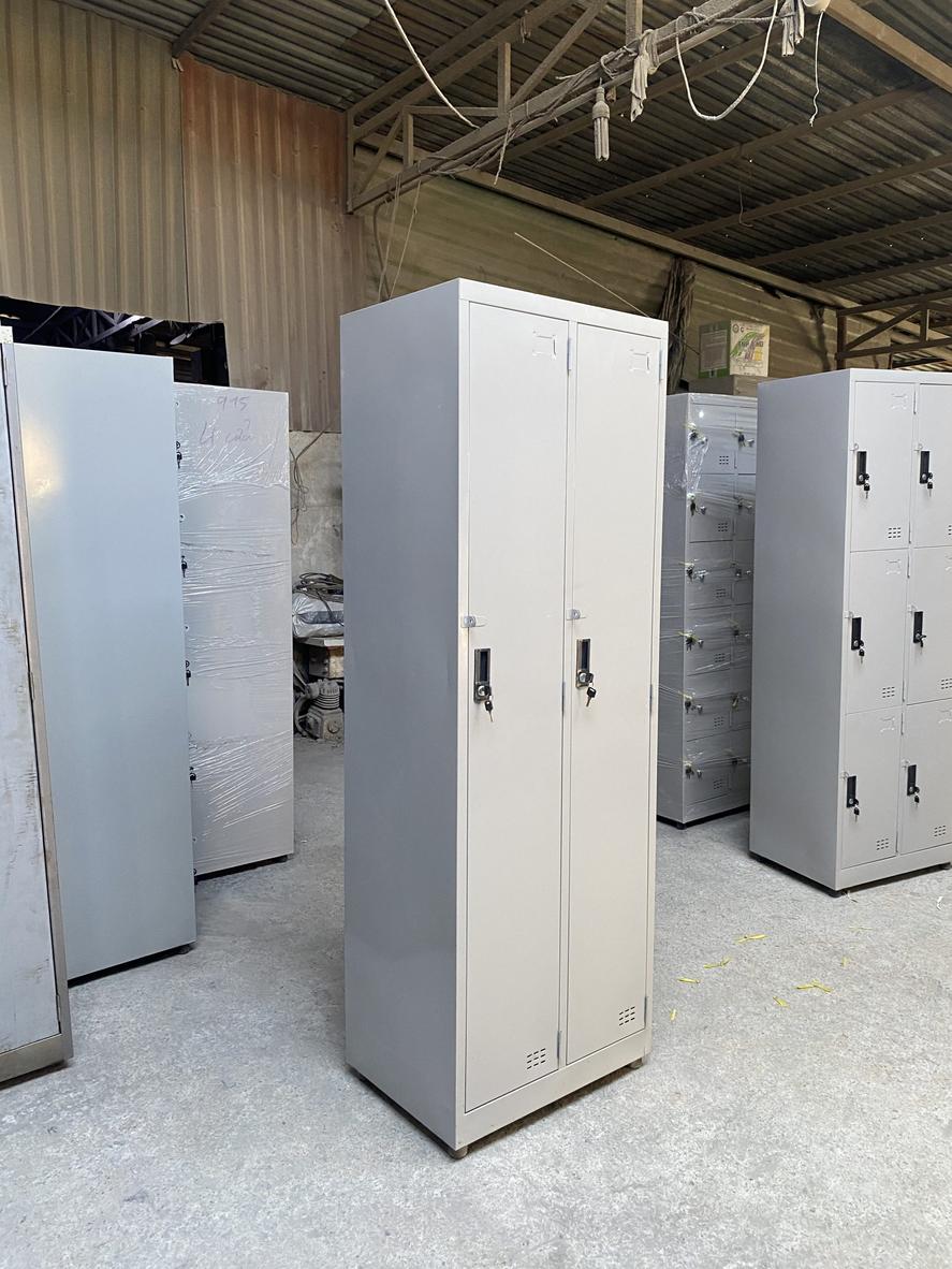 Tủ locker với thiết kế khóa riêng biệt đảm bảo an toàn cho người dùng.