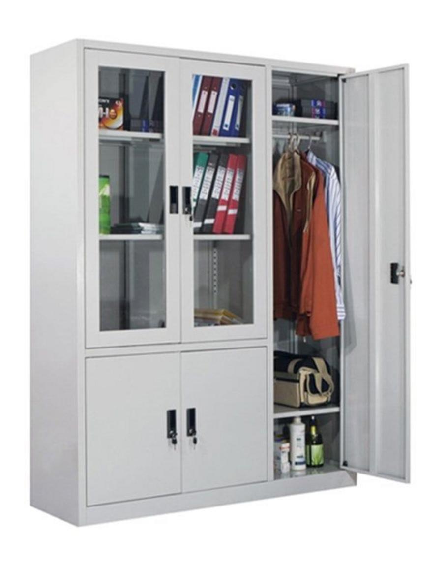 Tủ sắt TS03-3K với thiết kế 3 khoang đa năng, tối ưu lưu trữ và dễ dàng quan sát.