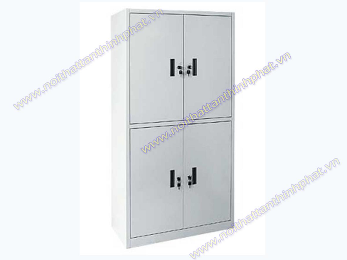 Thiết kế tủ với 4 khoang có khóa riêng biệt cho sự an toàn và tiện lợi tối đa.