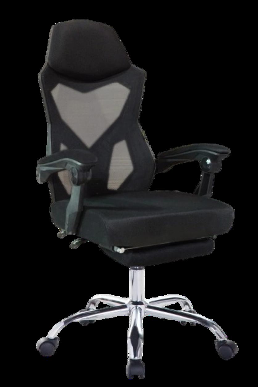 Chân ghế thép sơn tĩnh điện Ø27 dày 1.8 ly tạo nền tảng vững chắc cho ghế văn phòng DP4111.