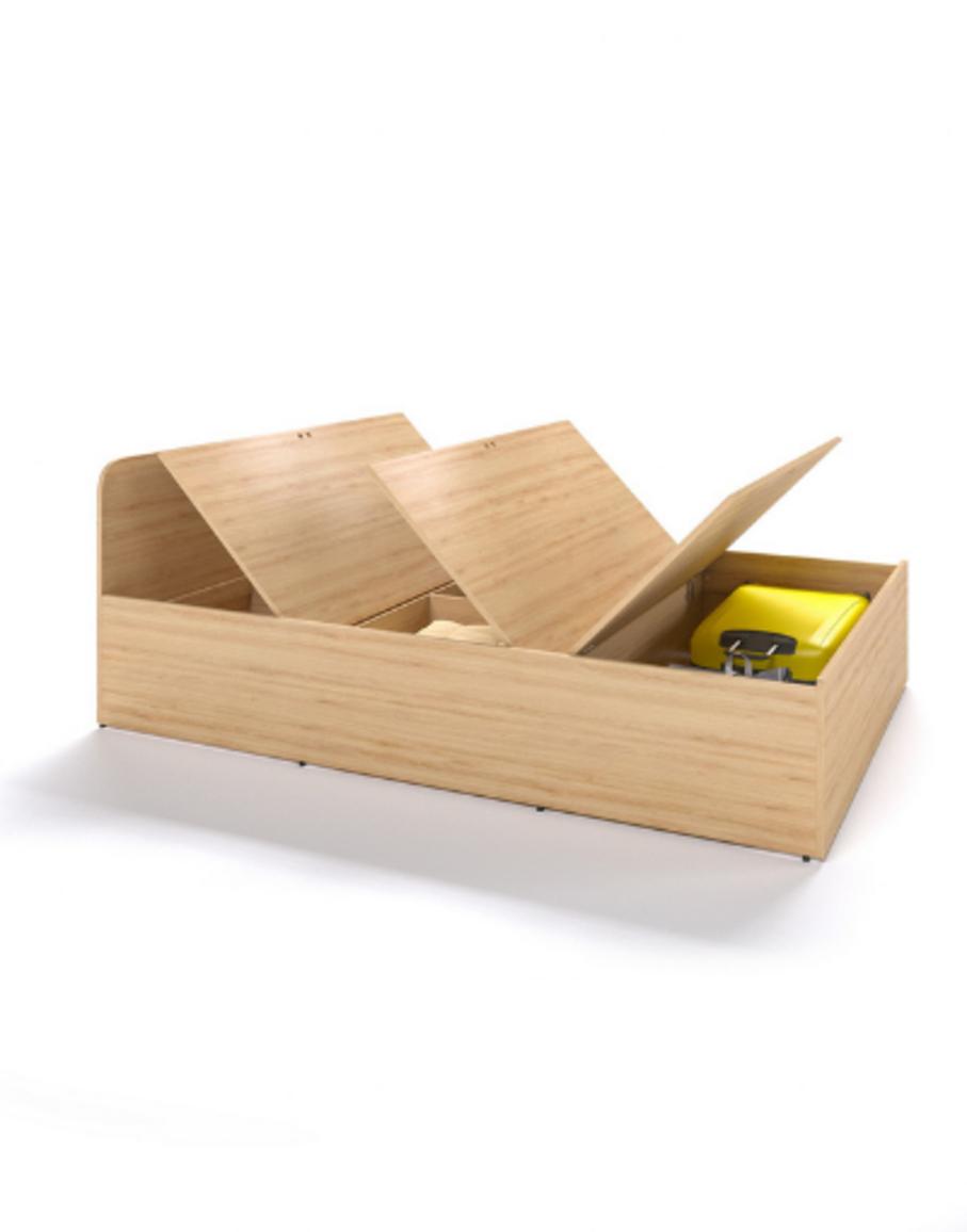 Hình ảnh đầu giường bo góc mềm mại, an toàn cho trẻ em sử dụng Giường gỗ JG01.