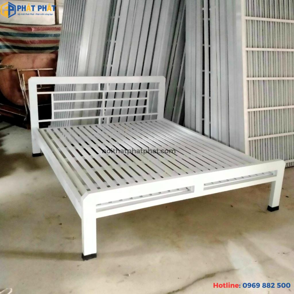 Thiết kế giường dễ tháo lắp, tiện lợi cho việc vận chuyển và bố trí không gian.