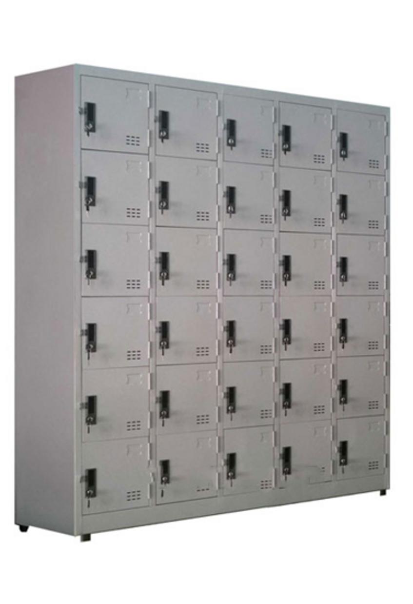 Cấu tạo 6 khoang x 5 hàng giúp phân chia ngăn hợp lý, dễ quản lý.