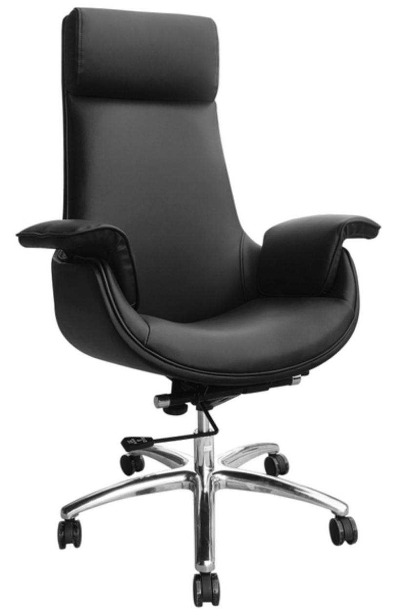 Lưng ghế cao liền gối thiết kế ôm sát hỗ trợ tư thế ngồi đúng, giảm áp lực cho cột sống.