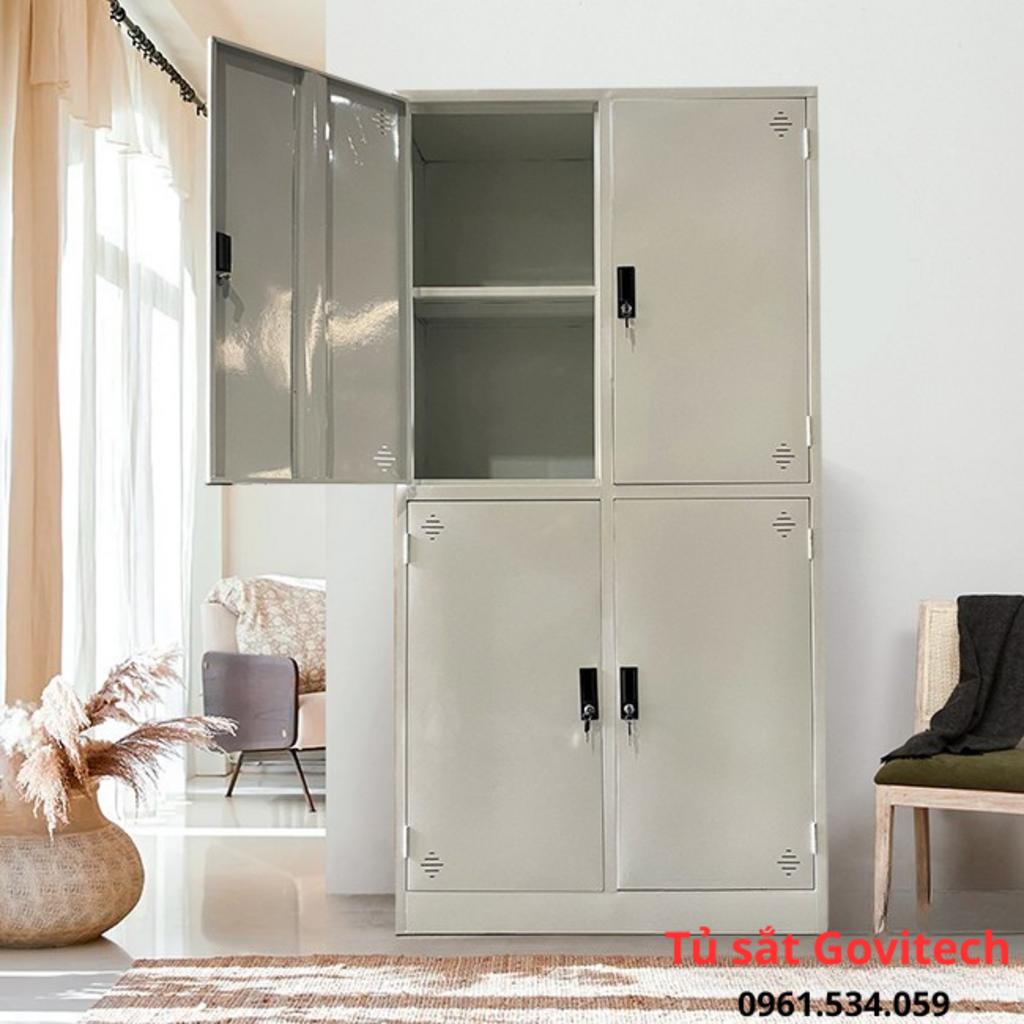 Bố trí 4 ngăn giúp phân loại rõ ràng và tìm hồ sơ nhanh chóng.