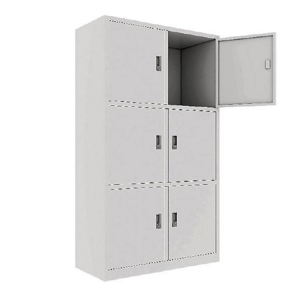 2 cánh kính quan sát và 7 hộc kéo giúp phân loại hồ sơ khoa học.