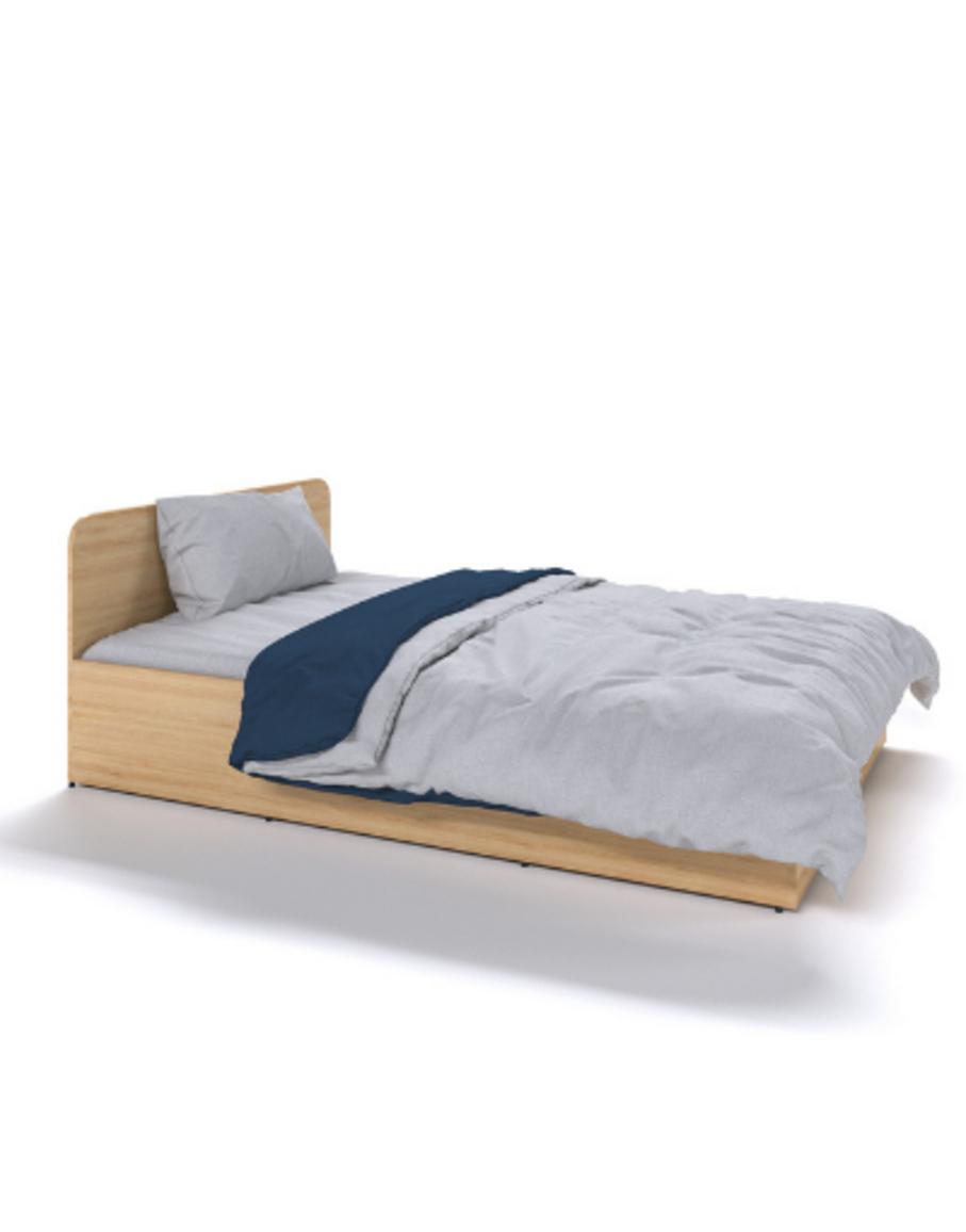 Ảnh minh họa tính năng lật giát giường thông minh giúp tận dụng không gian chứa đồ dưới giường.