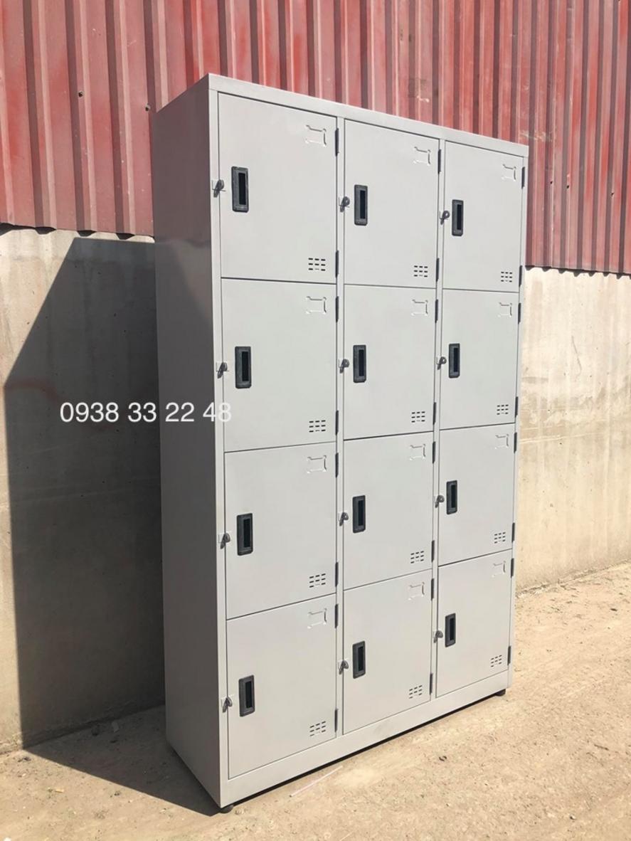 Tủ locker 12 ngăn 3 khoang 12C3K-YC