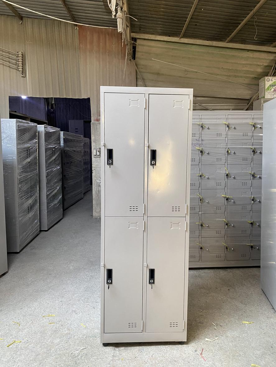 Tủ locker 4 ngăn 2 khoang 4C2K