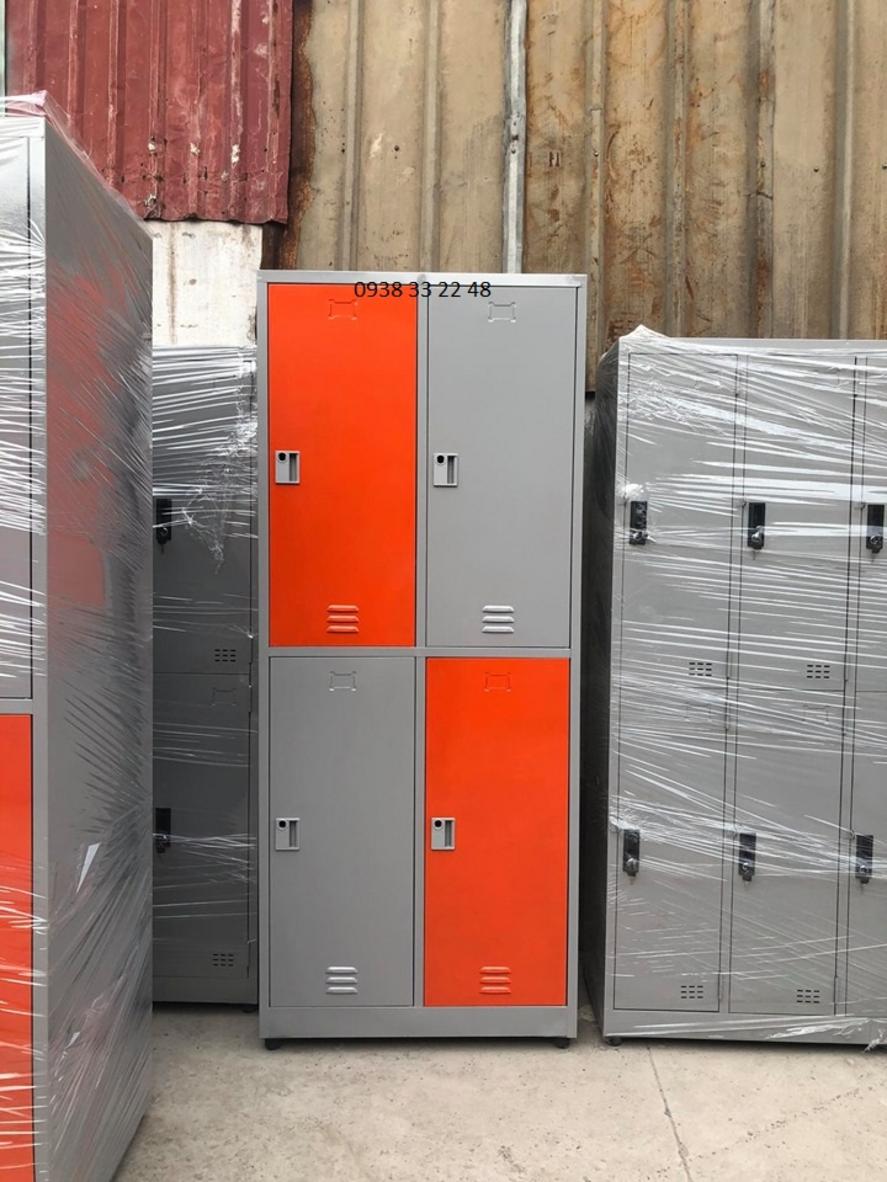 Tủ locker 4 ngăn 2 khoang ngăn trong 4C2KCX-TYC