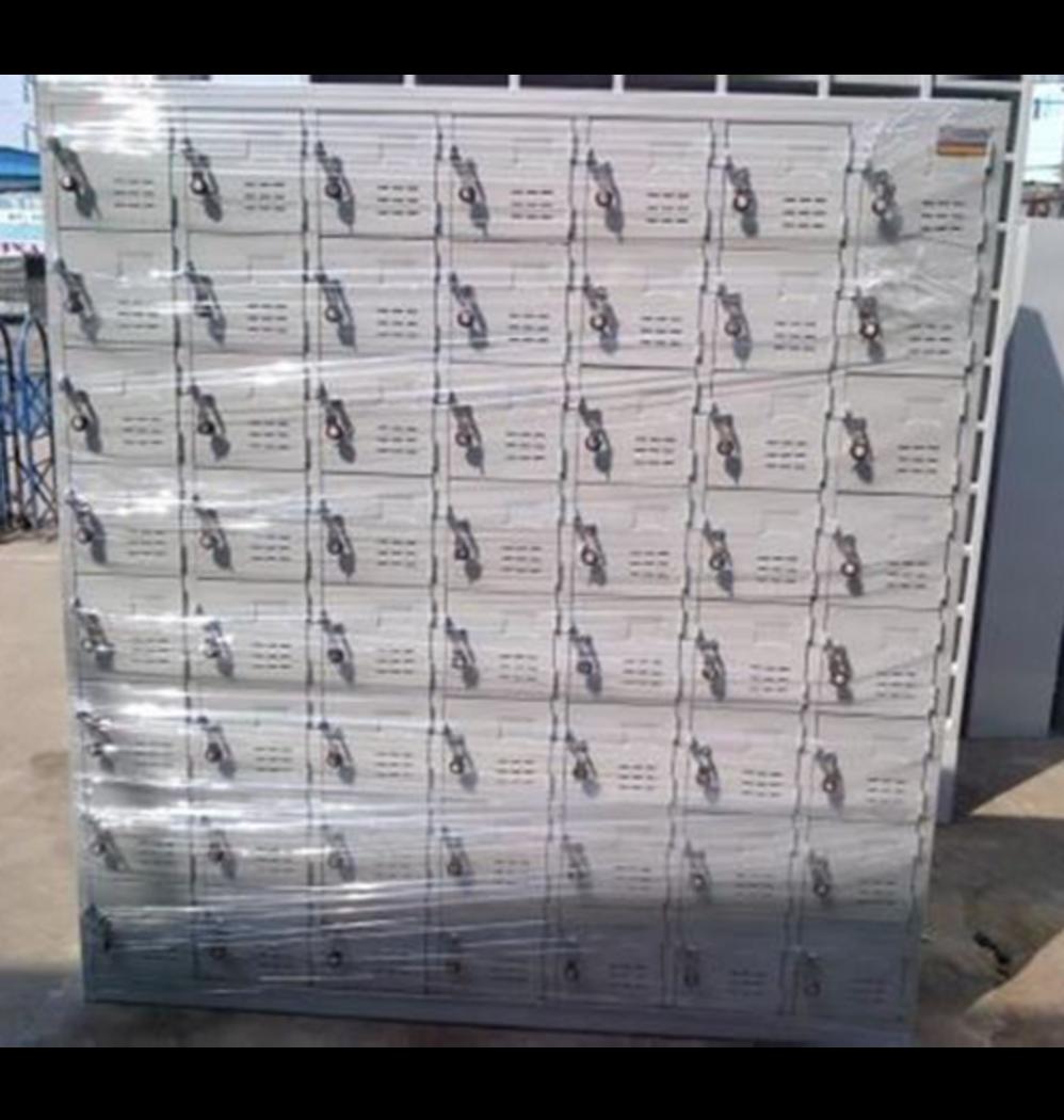 Tủ locker 56 ngăn đựng giày dép văn phòng