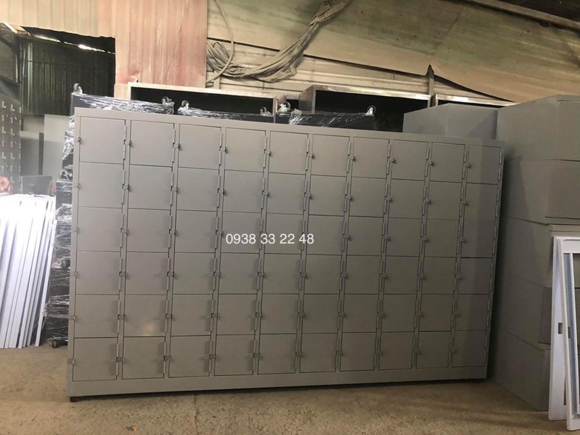 Tủ locker 60 ngăn 10 khoang 60C10K