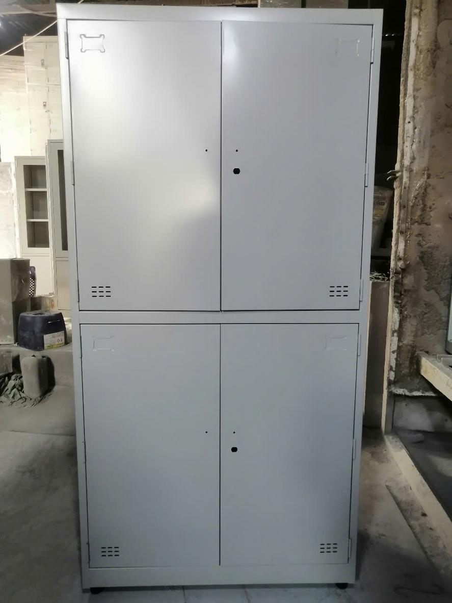 Tủ sắt đựng hồ sơ 4CMD - gọn gàng, màu ghi xám sơn tĩnh điện, phù hợp mọi không gian văn phòng.