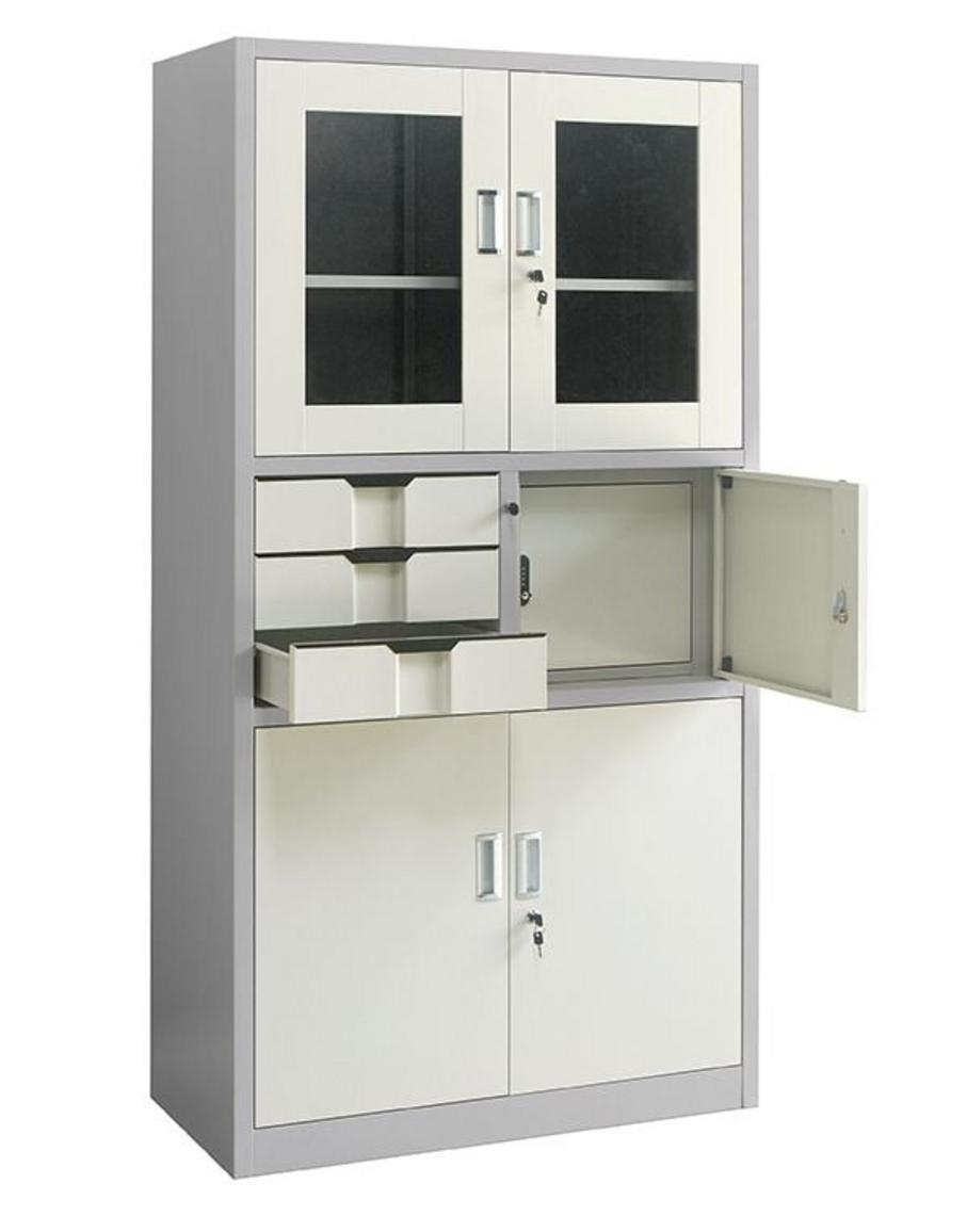 Tủ sắt TS03C với thiết kế hiện đại và đa ngăn chức năng tiện lợi.