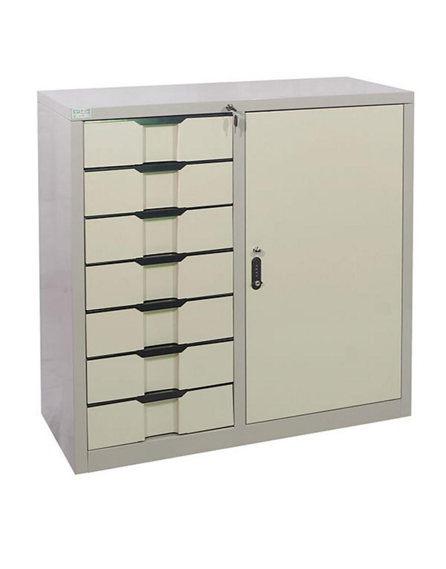 Hình ảnh chính Tủ sắt TS19 với thiết kế sang trọng và màu sắc tinh tế.