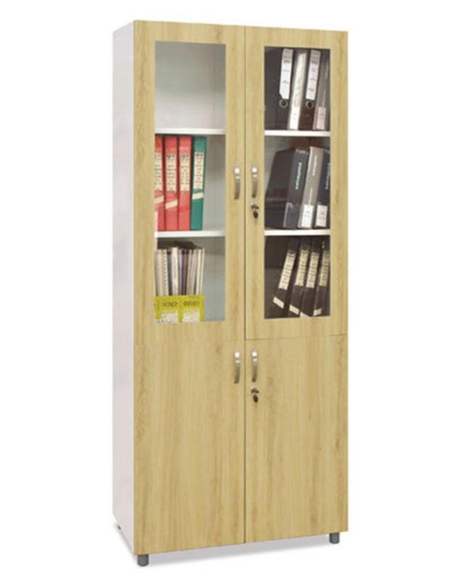 Hình ảnh tổng thể Tủ TSG04K-2 nổi bật với thiết kế cánh gỗ hiện đại.