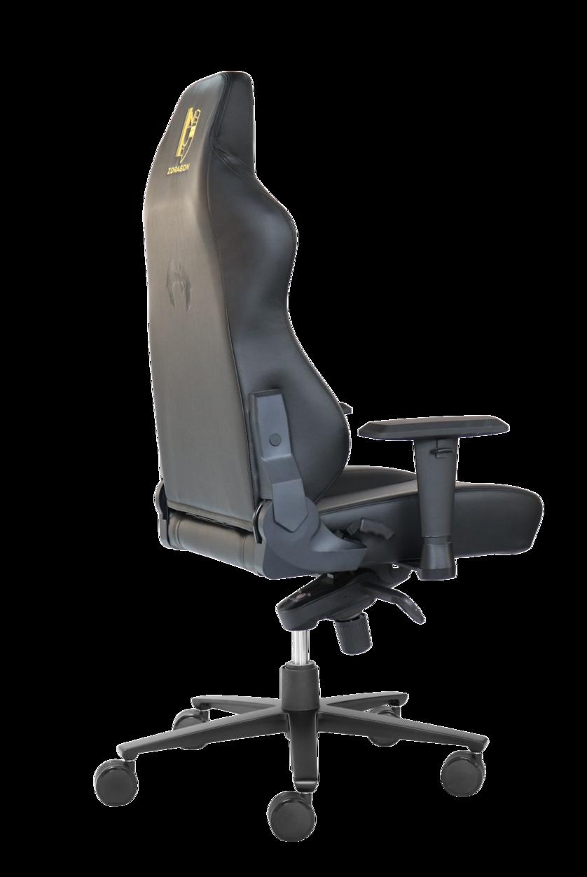 Tựa đầu cố định bọc da simili — hỗ trợ cổ và dễ lau chùi.