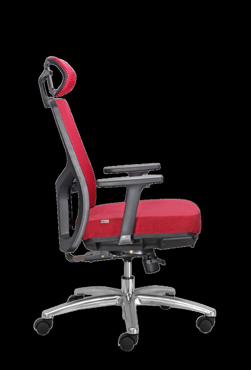 Tựa đầu có thể điều chỉnh phù hợp nhiều tư thế.