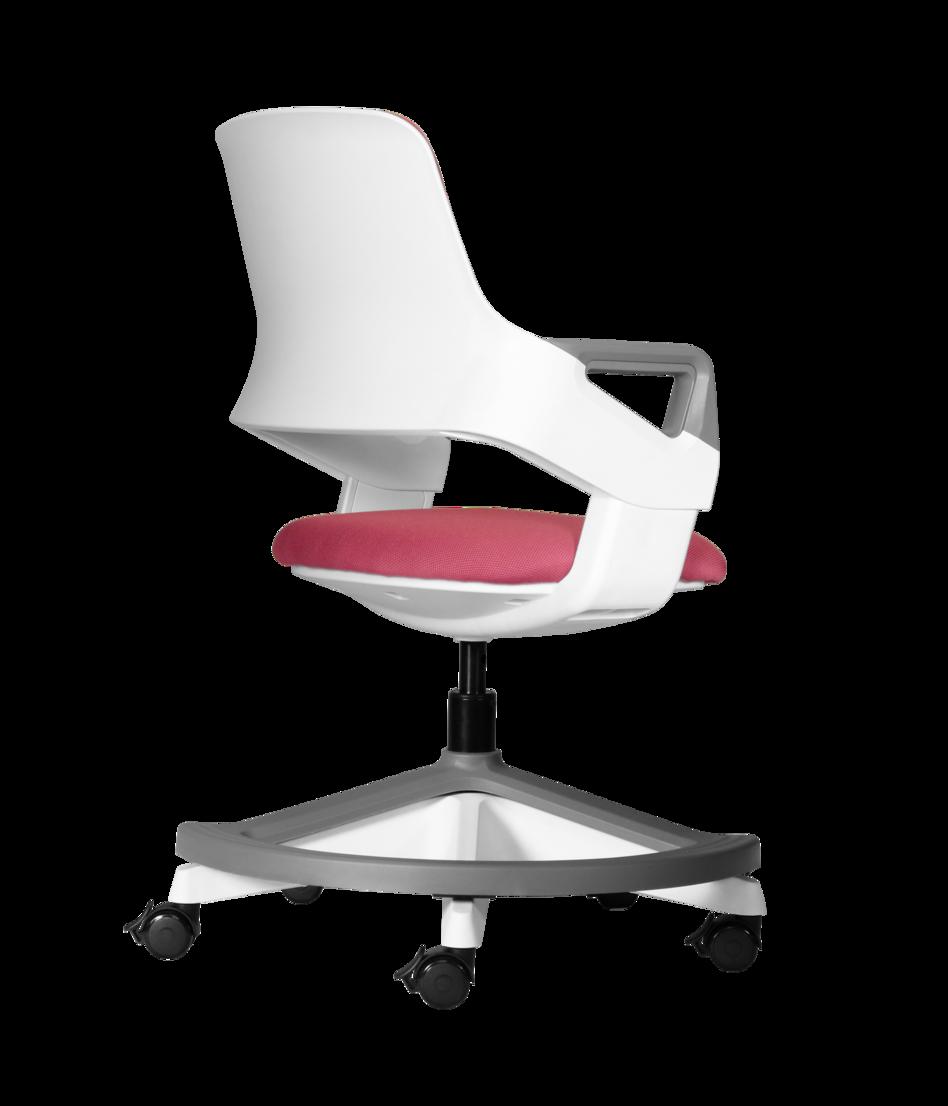 Tựa lưng auto-adaptive ôm sát lưng, giảm áp lực khi bé cúi xuống làm bài.