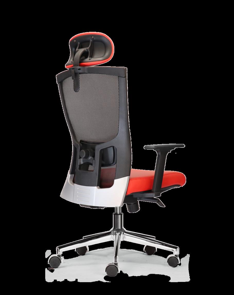 Tựa lưng lưới ôm vùng thắt lưng, đẩy mạnh lưu thông khí.