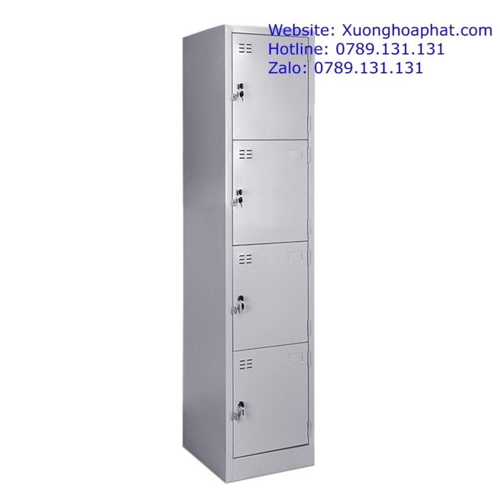 Tole dày 0.5–0.7 mm và sơn tĩnh điện giúp tủ bền lâu, chống ăn mòn.