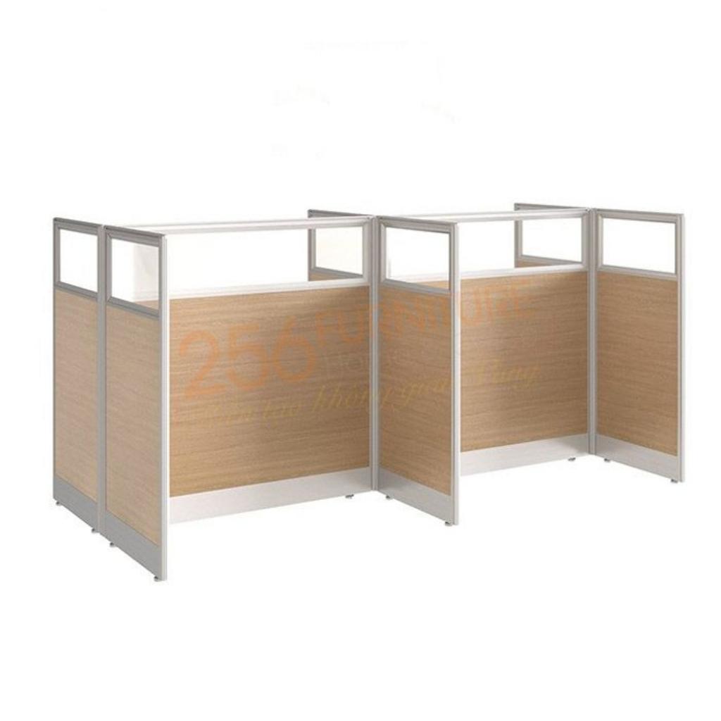 Ảnh chi tiết lớp vải nhung/nỉ và mút cách âm dày 5mm của Vách ngăn VN10.