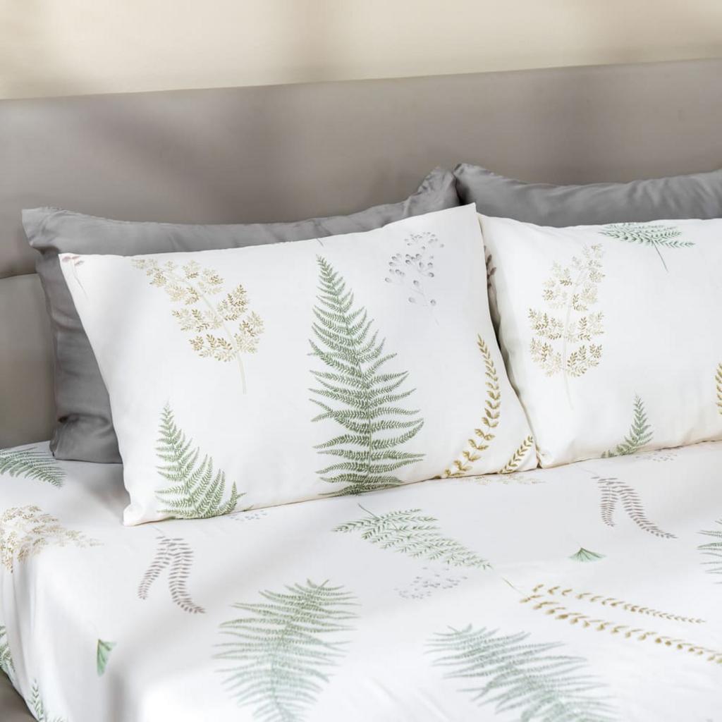 55% Tencel: thoáng mát và hút ẩm — lý tưởng cho khí hậu Việt Nam.