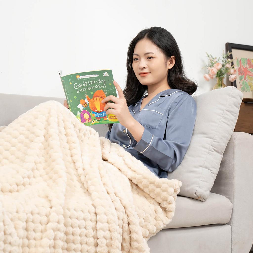 Đa năng: đắp, trải, mang đi — tiện mọi tình huống.