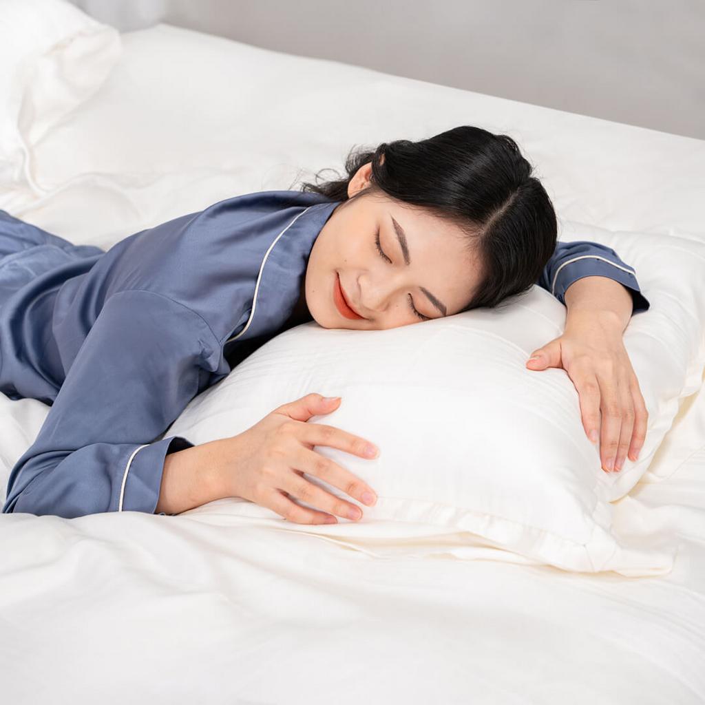 Tencel — lựa chọn an toàn cho da nhạy cảm, giúp ngủ sâu hơn.