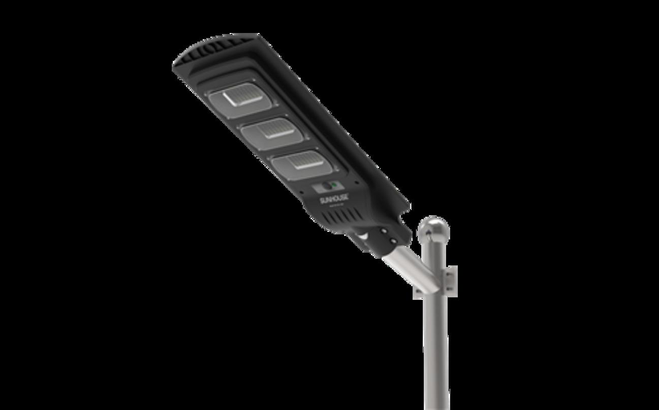 Ánh sáng 150W chiếu sáng rộng, rõ ràng — an toàn cho lối đi và sân vườn.