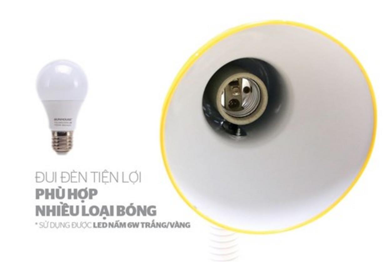 Ánh sáng LED ổn định, không nhấp nháy — giảm mỏi mắt