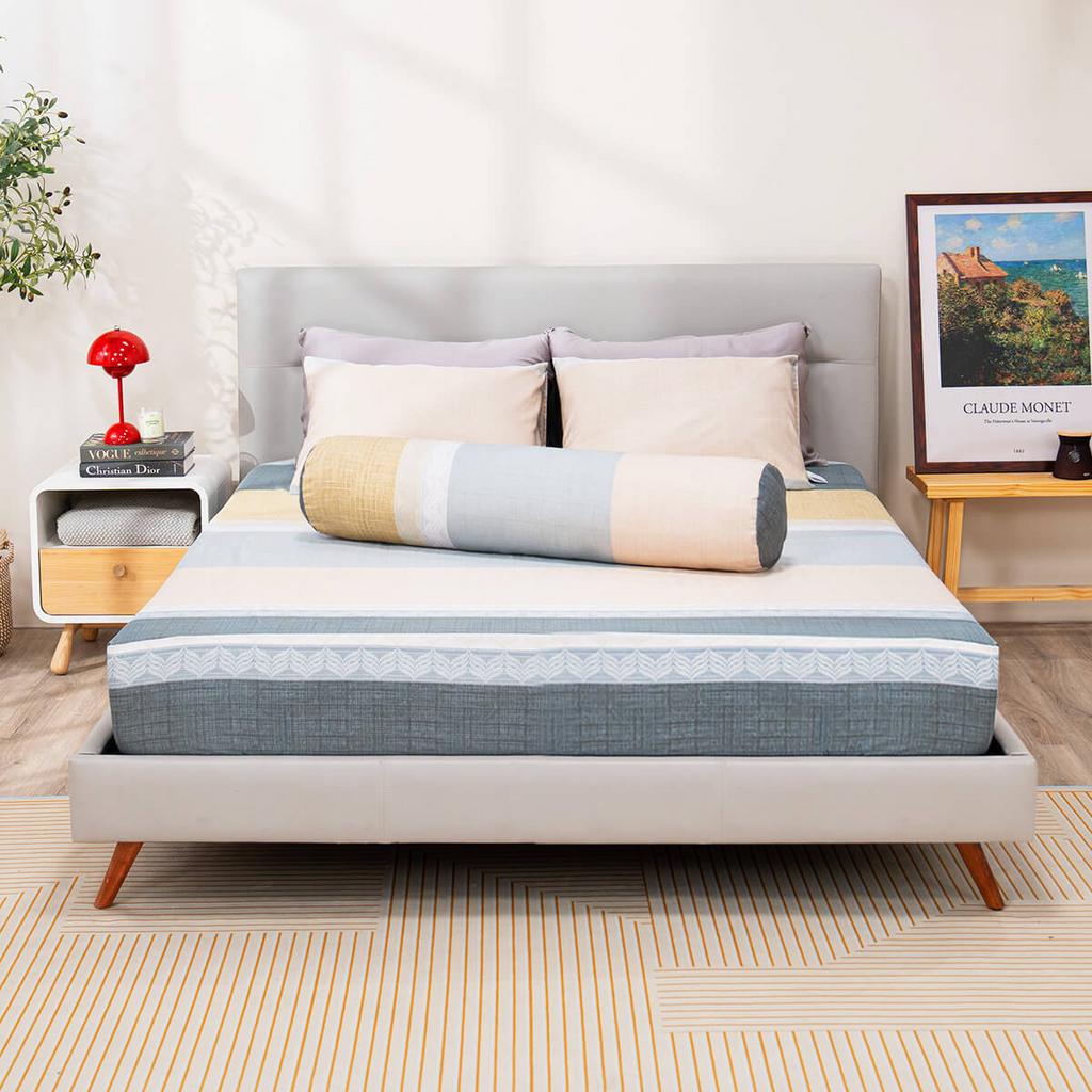 Bộ 4 chi tiết sẵn sàng sử dụng, phù hợp nhiều kích thước nệm.