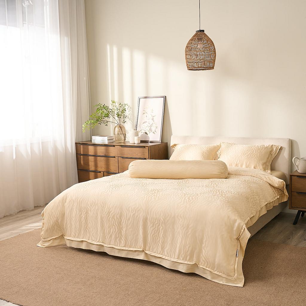 Bộ 5 chi tiết — đầy đủ & rõ kích thước, phù hợp nệm dưới 30cm.